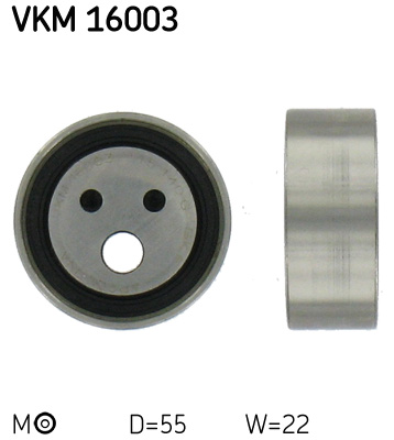 Rola intinzator,curea distributie VKM 16003 SKF